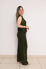 CONJUNTO TRICOT MAYSA ELEGANCE