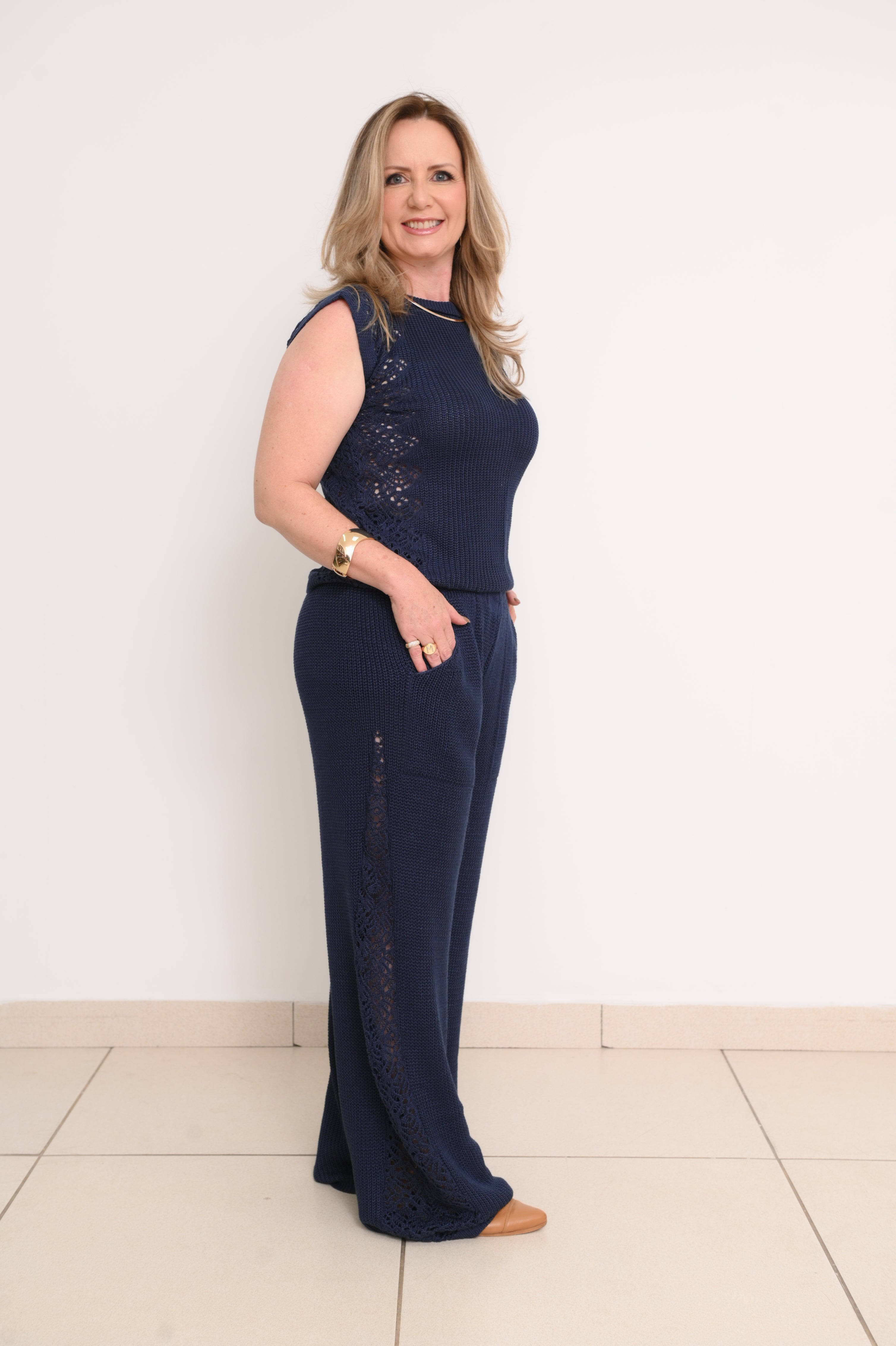 CONJUNTO TRICOT MAYSA ELEGANCE