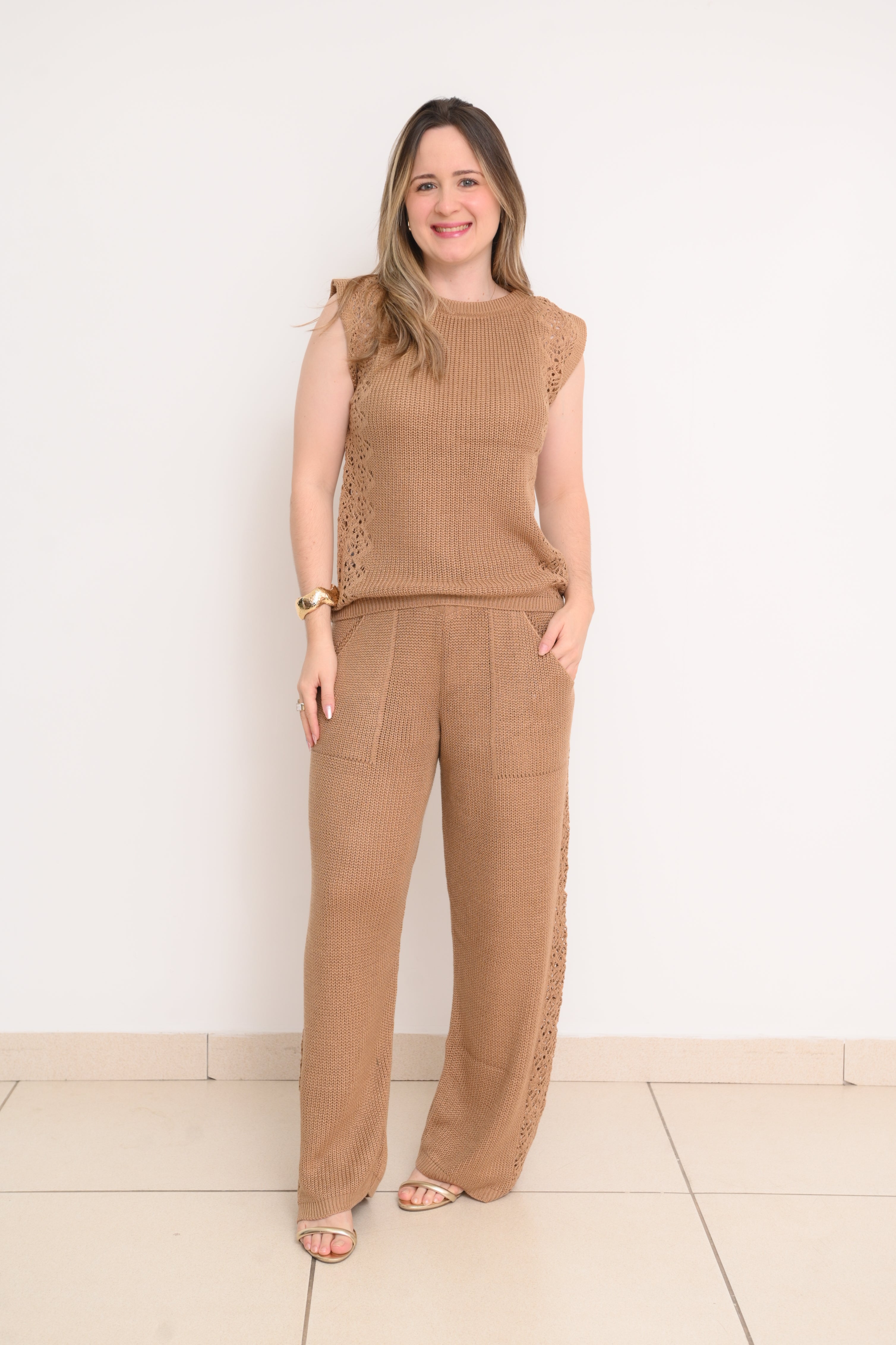 CONJUNTO TRICOT MAYSA ELEGANCE