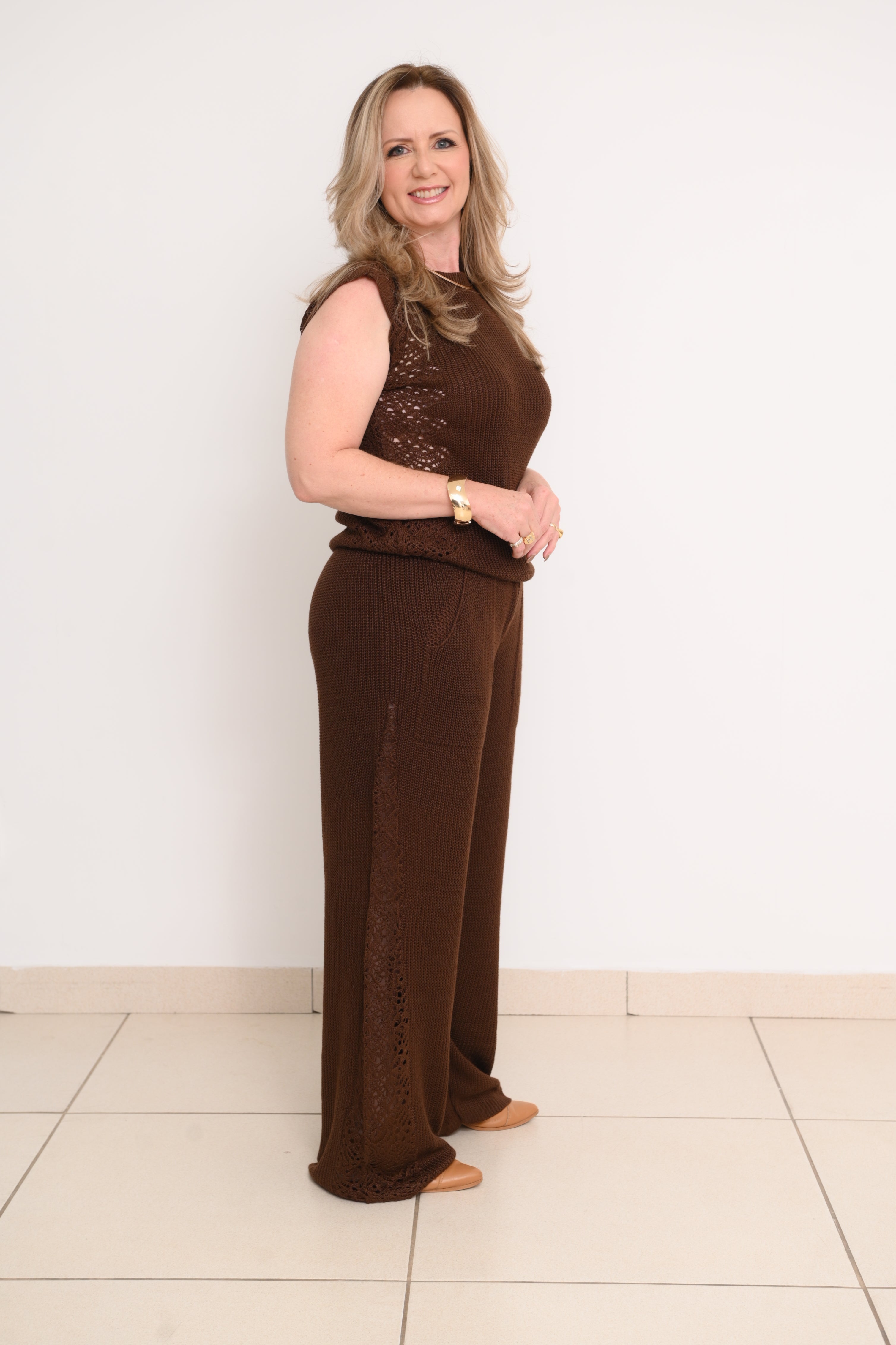 CONJUNTO TRICOT MAYSA ELEGANCE