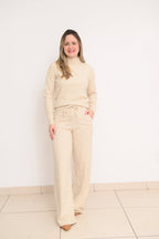 CONJUNTO  TRICOT MODAL TÂNIA ELEGANCE