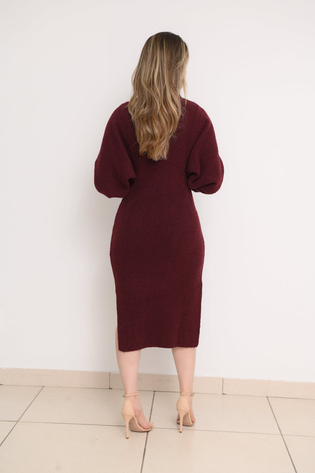 VESTIDO MANGA BUFANTE