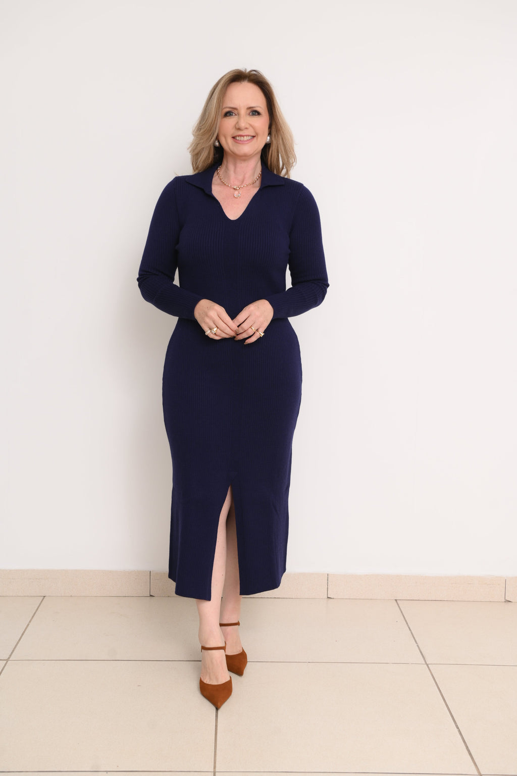 VESTIDO GOLA POLO MILA