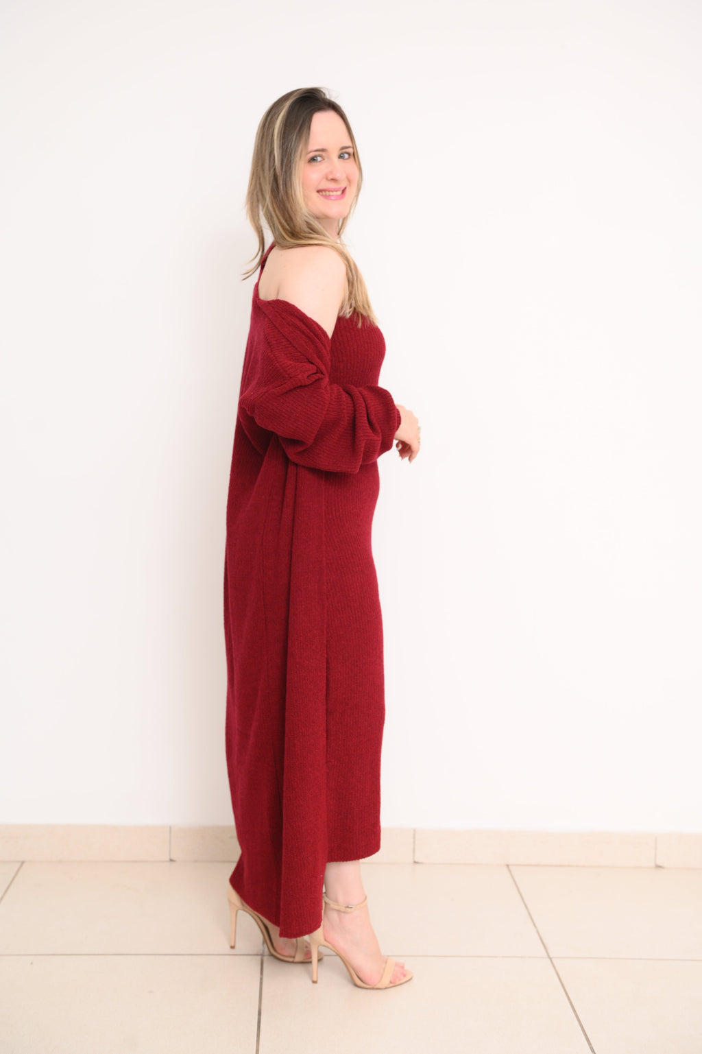 CONJUNTO VESTIDO CASACO MARILZA