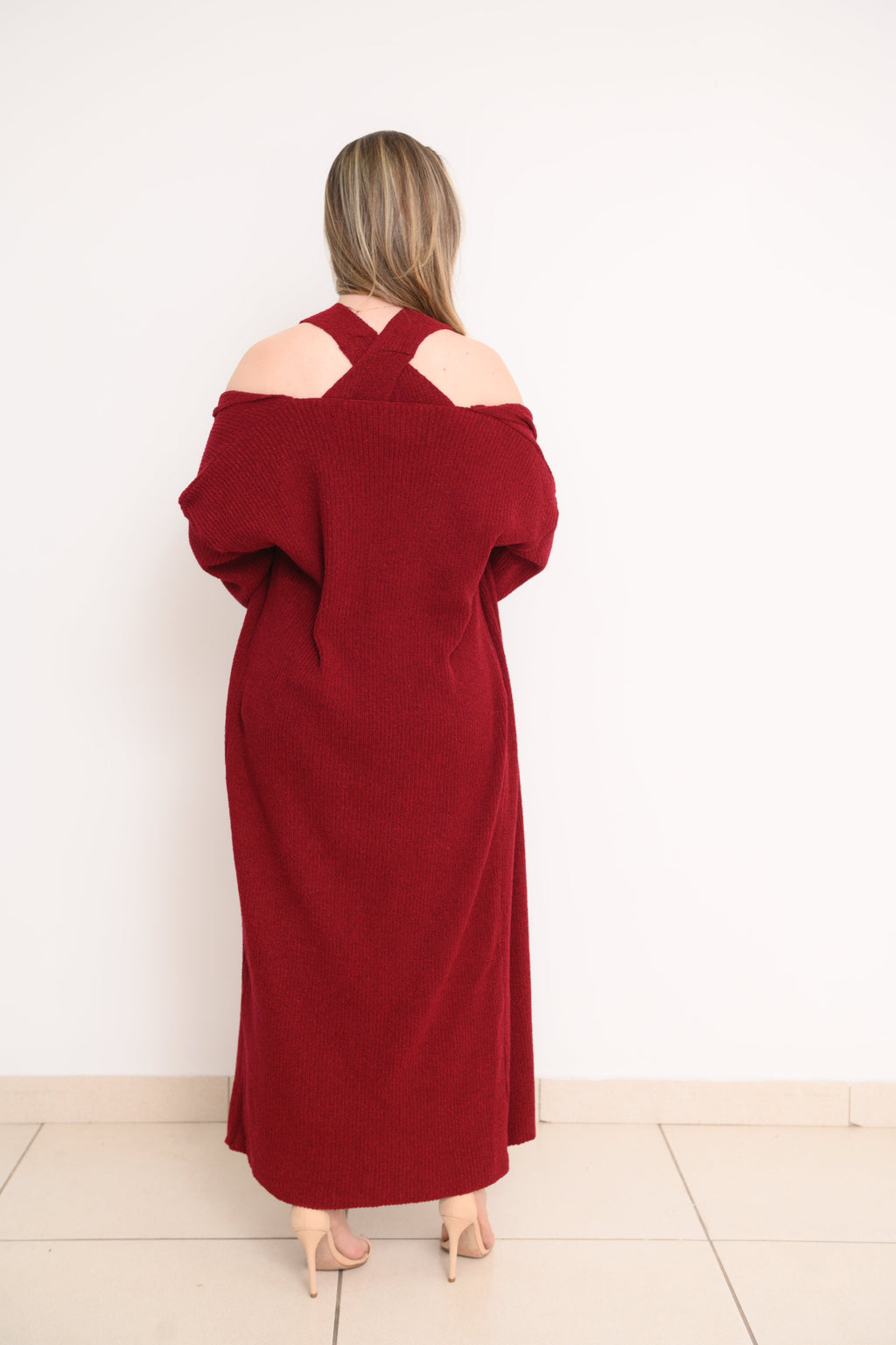 CONJUNTO VESTIDO CASACO MARILZA