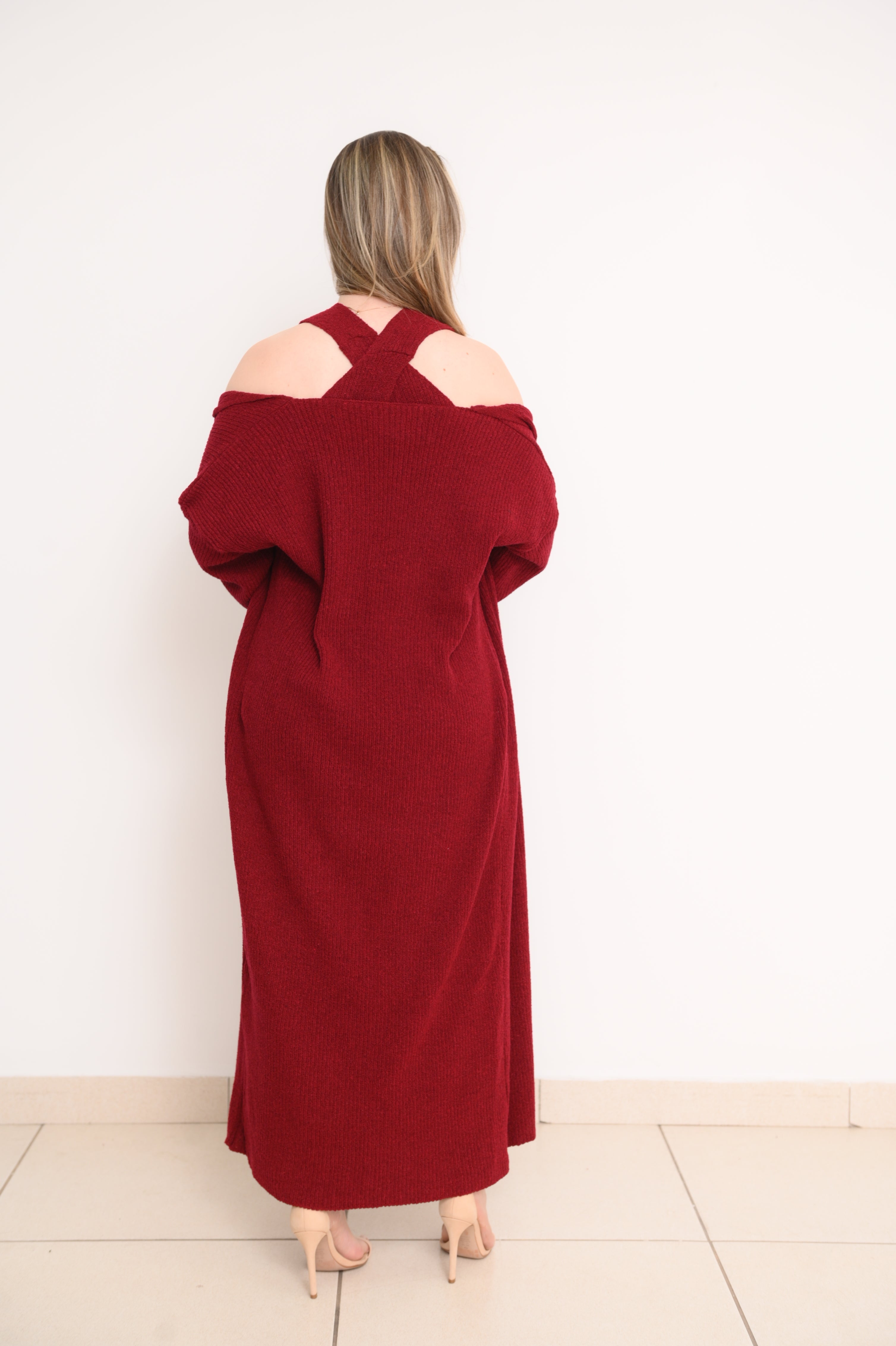 CONJUNTO VESTIDO CASACO MARILZA