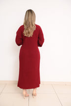 CONJUNTO VESTIDO CASACO MARILZA
