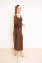CONJUNTO VESTIDO CASACO MARILZA