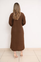 CONJUNTO VESTIDO CASACO MARILZA