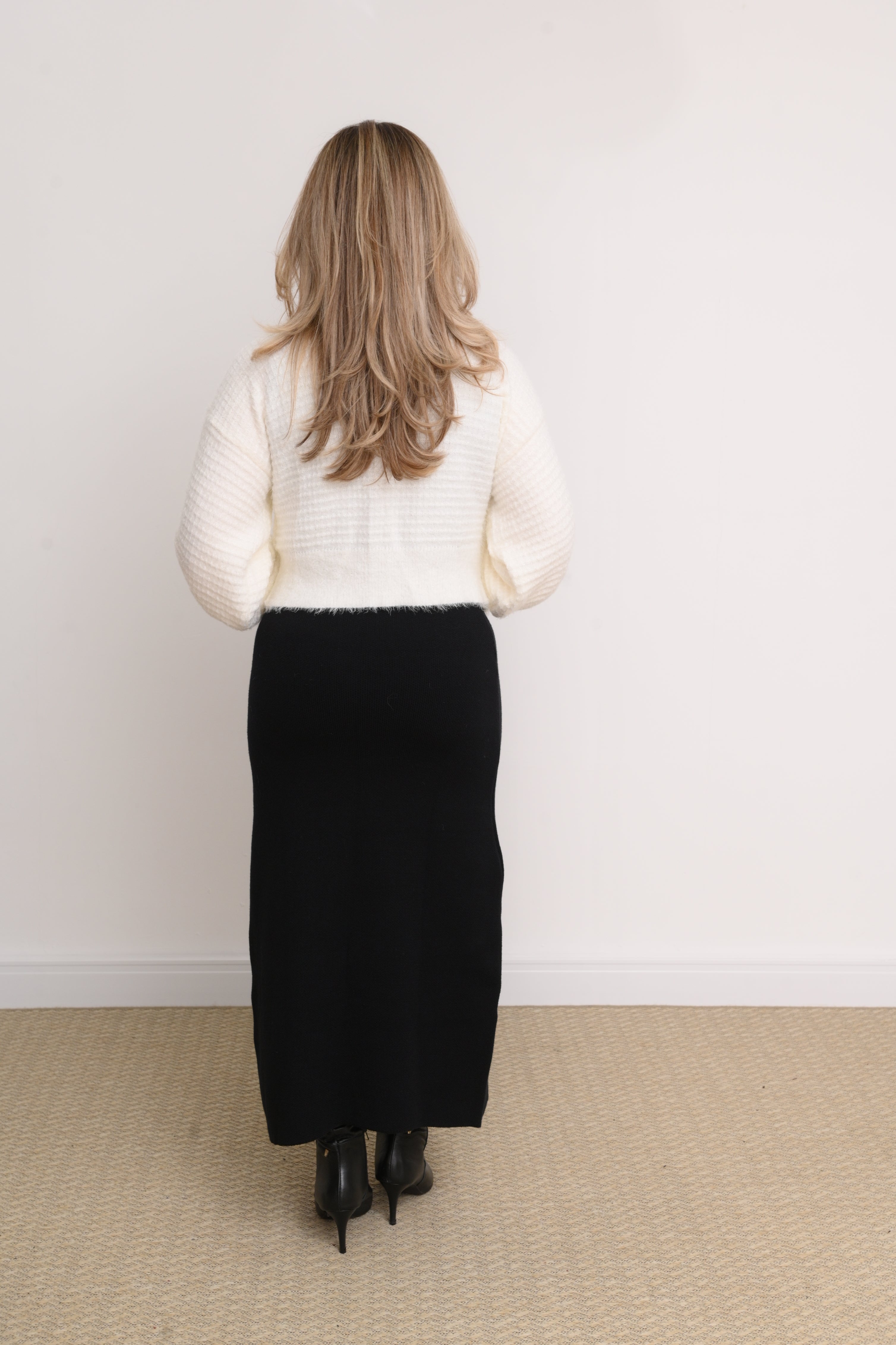 CASAQUETO TRICOT ANGORÁ