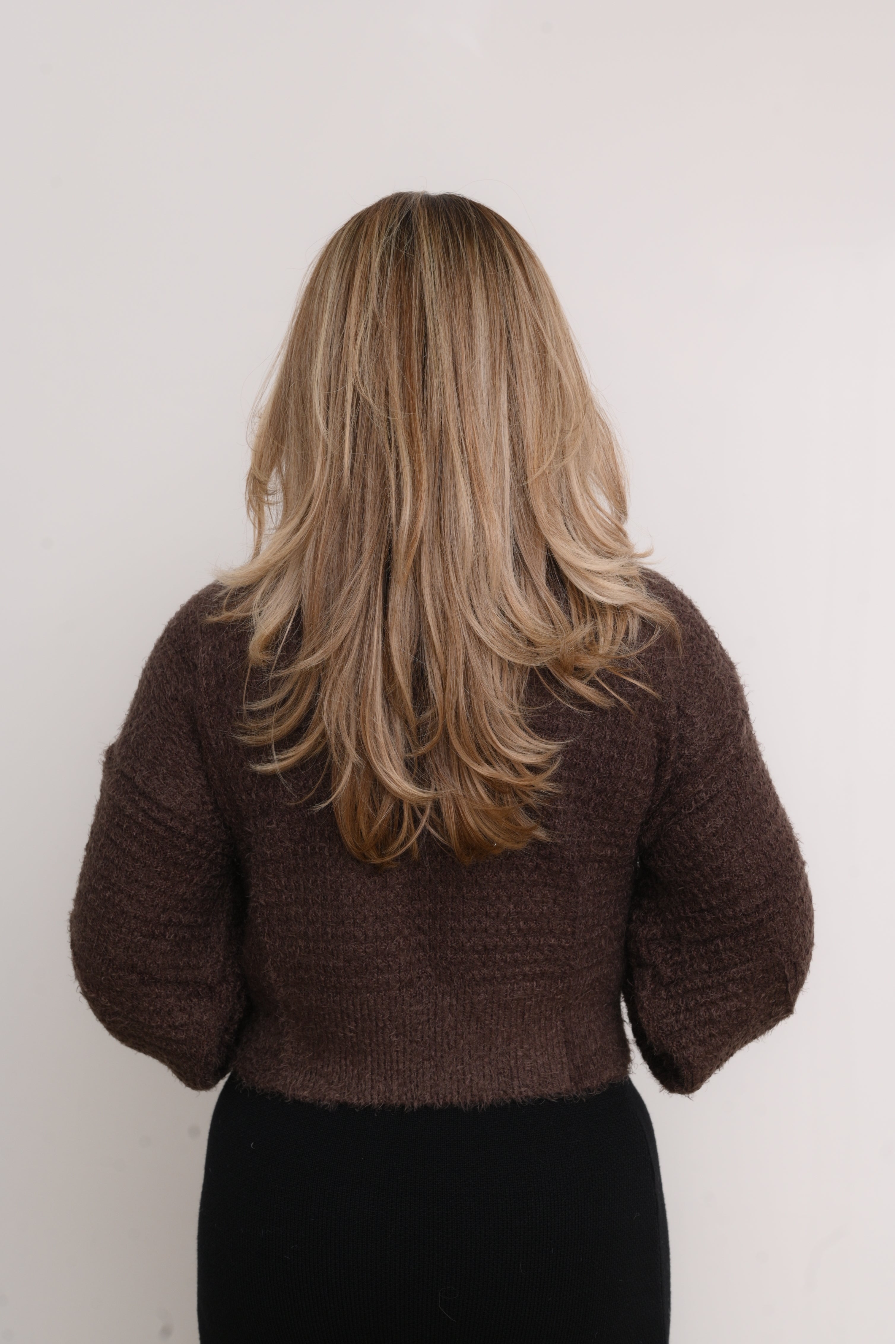 CASAQUETO TRICOT ANGORÁ