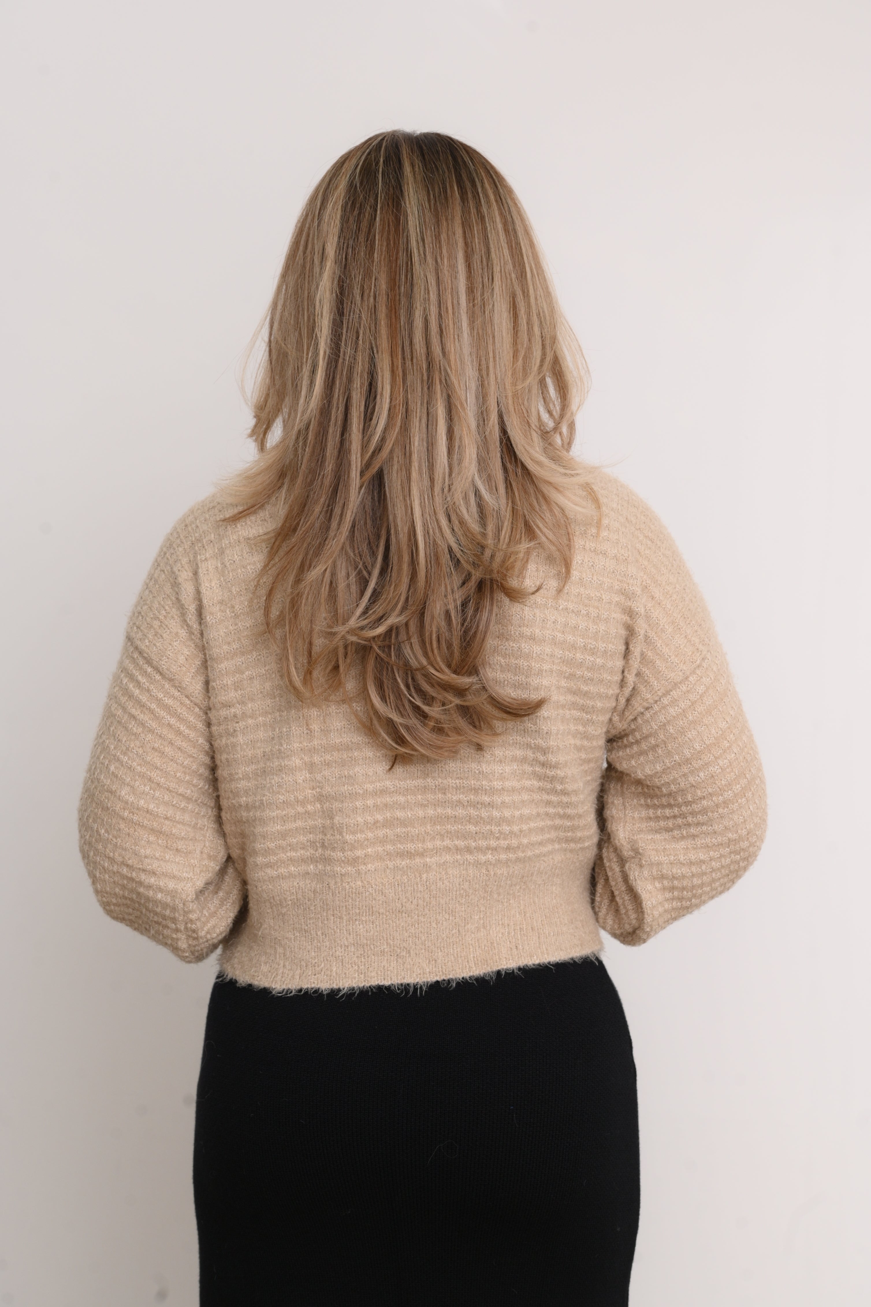 CASAQUETO TRICOT ANGORÁ